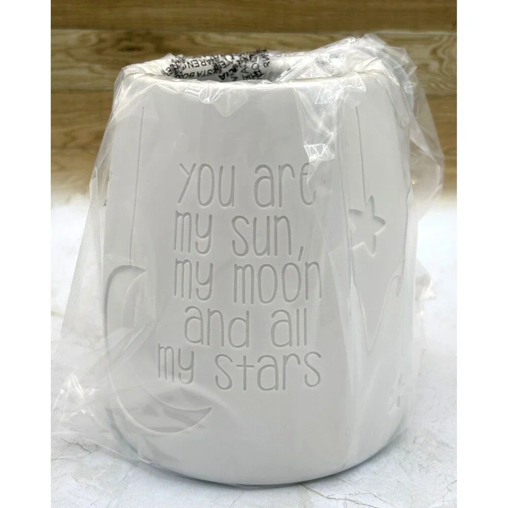 Authentic‎ Scentsy My Sun & Moon Electric Wax Warmer New In Box Porcelain